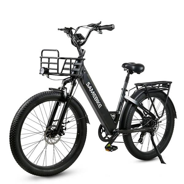 SAMEBIKE RS-A01 Plus 26" elektrisk stadscykel, motor 48V 750W, 14AH batteri