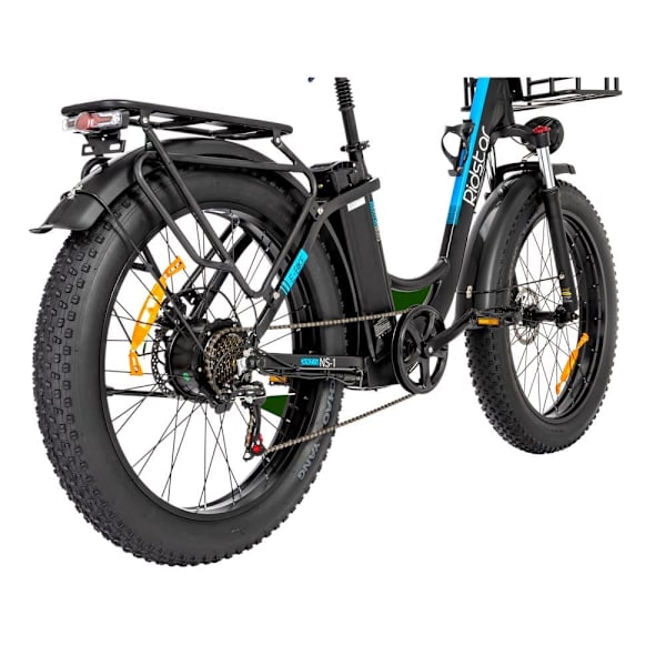 Elcykel för urban pendling RIDSTAR MN-26, 48V 20Ah, 26″ Fat Tire