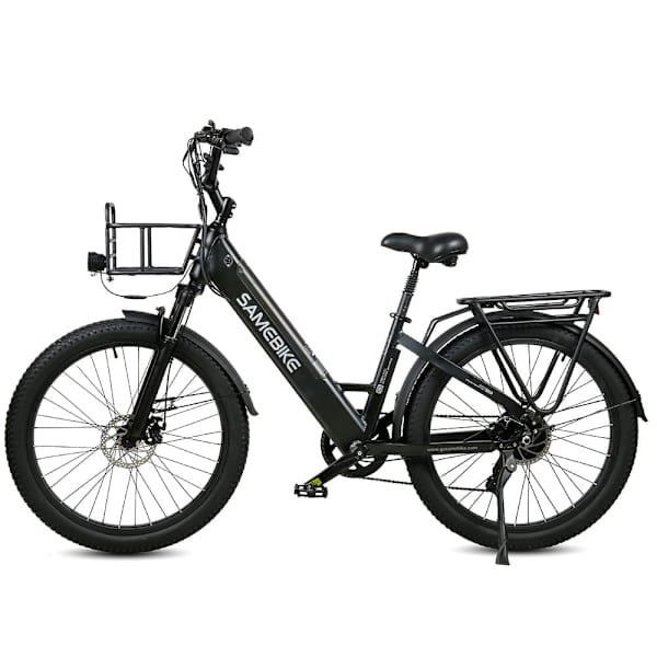 SAMEBIKE RS-A01 Plus 26" elektrisk stadscykel, motor 48V 750W, 14AH batteri