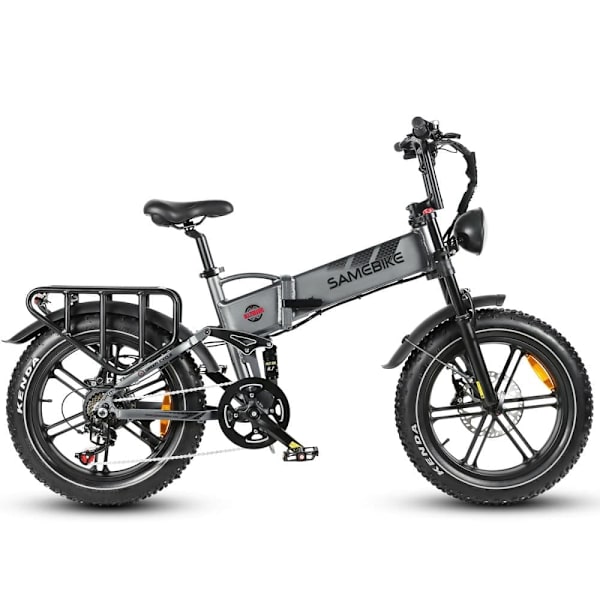 Hopfällbar terrängcykel SAMEBIKE RS-A02, Motor 1200W, Fullfjädring