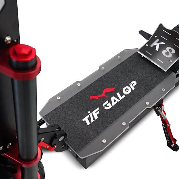 TIFGALOP K8 6000W El-scooter, Dobbeltmotor, 60V 38Ah, Fuld Affjedring