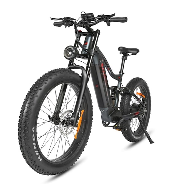 Sähköpyörä maastoon SAMEBIKE RSA08-II, moottori 1000 W, maks. 45 km/h