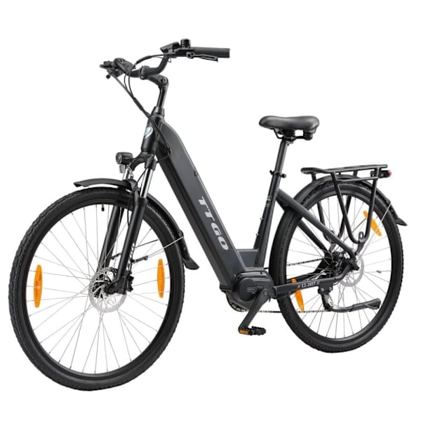 Elcykel TTGO ZZ-28ST, Bafang mittdriven 250W motor, 36V 20Ah