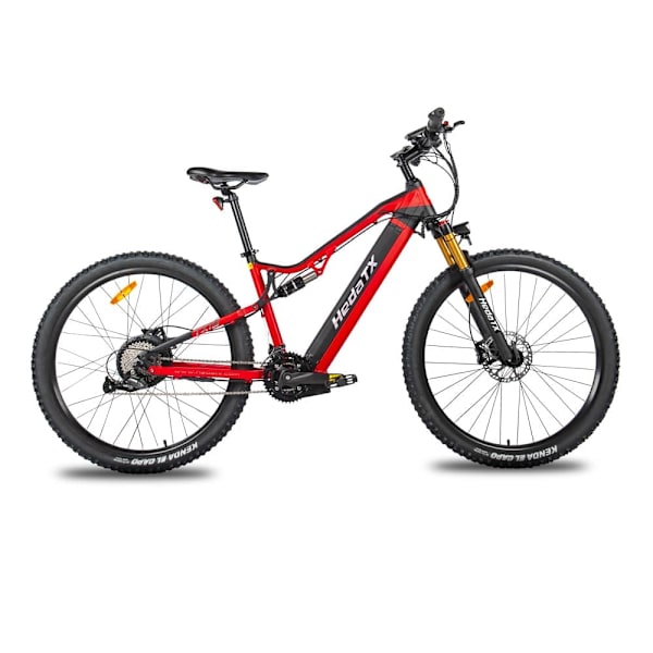 El-mountainbike HedaTX TX19, 29", 1000W motor 48V 19.2Ah batteri