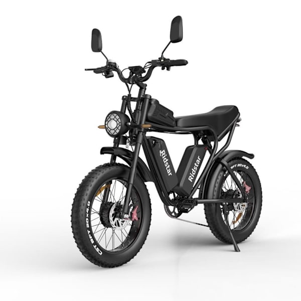Sähköpyörät RIDSTAR Q20 Pro, 2 x 1000 W kaksoismoottori, 52 V 2 x 20 Ah kaksoisakku