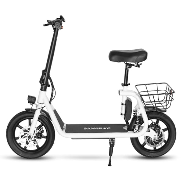 Taittuva sähköpotkulauta istuimella SAMEBIKE SM-C02, 500W 36V 13Ah, 14"