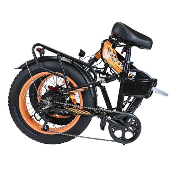 Sammenklappelige elcykler CHEEVALRY CF1000, 1000W 48V 20Ah, Terrængående