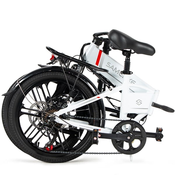 Hopfällbar elektrisk vandringscykel Samebike 20LVXD30-II, motor 350W, 20", 48V 10,4Ah batteri