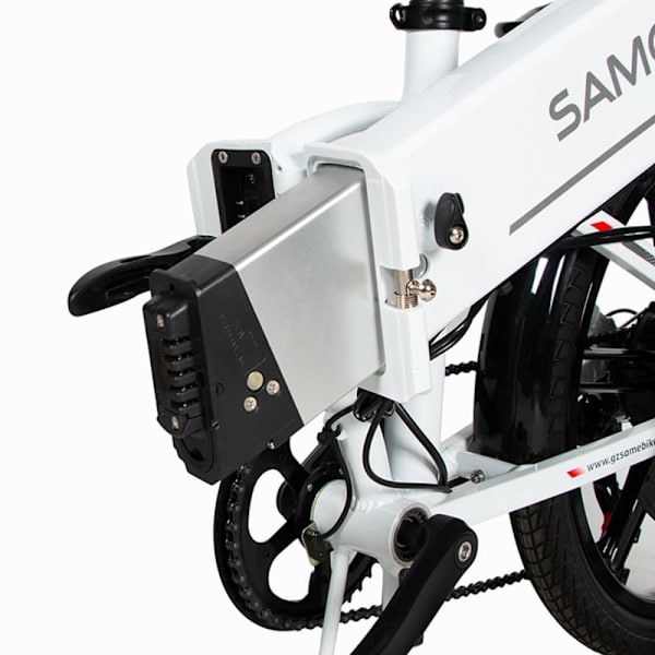 Hopfällbar elektrisk vandringscykel Samebike 20LVXD30-II, motor 350W, 20", 48V 10,4Ah batteri
