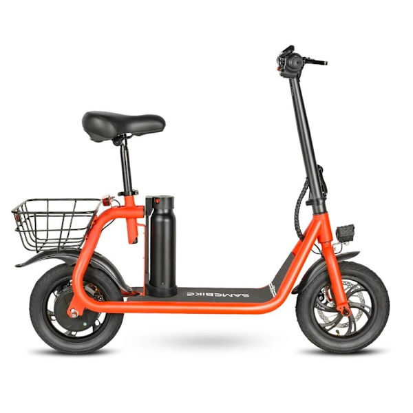 Sammenklappelig elektrisk løbehjul med sæde SAMEBIKE SM-C01, 350W 10,4Ah, 12 tommer
