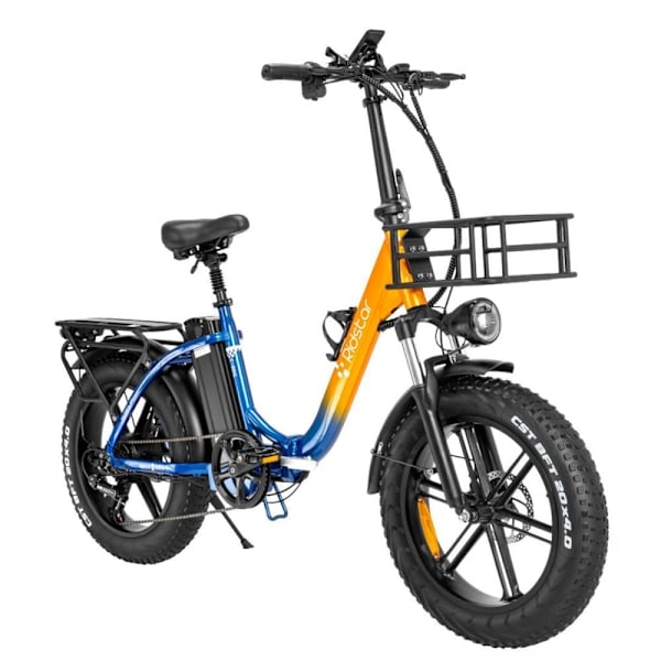 Taittuva sähköpyörä RIDSTAR MN20 - 1000W 48V 15Ah - 20" paksut renkaat