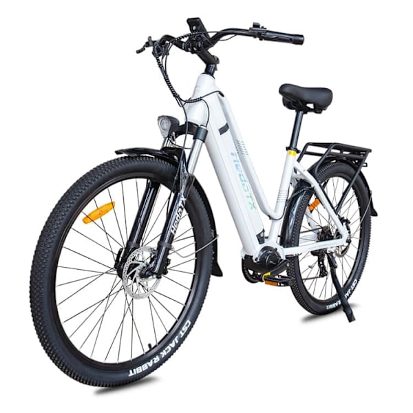 Elcykel med servostyring HedaTX TX520, midterdrev 250W, 48V 13Ah batteri, 27,5", til bycykling
