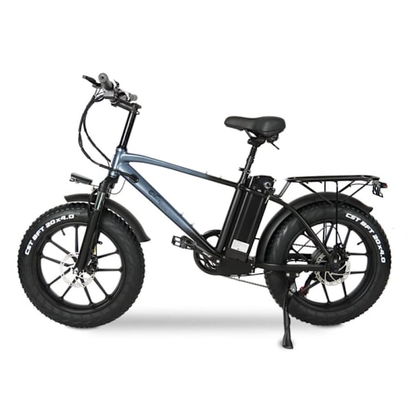 Sähkömaastopyörä CMACEWHEEL T20, 20", 750W 48V 17Ah, mustanharmaa