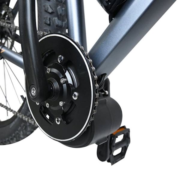 Midterdrevne elcykel Cheevalry C29 PRO, 500W 48V, Grå