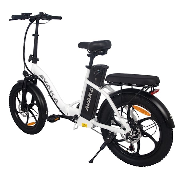 Hopfällbar elcykel AVAKA BZ20 Plus 500W motor 48V 15Ah batteri