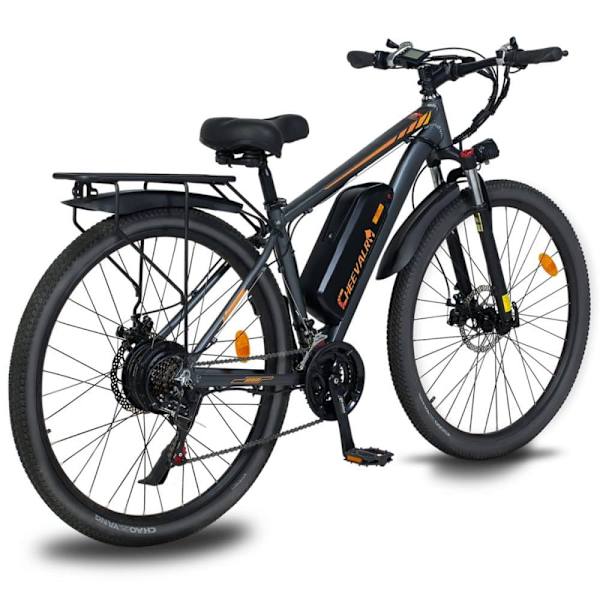 Trekking Elcykel CHEEVALRY C29, 48V 750W Motor, 21-Speed, Grå