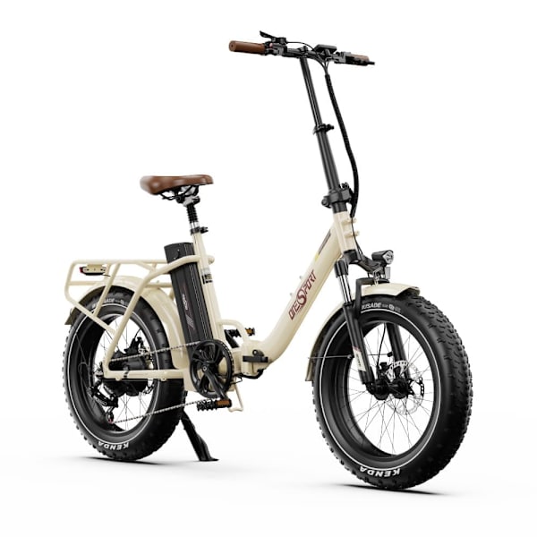 Hopfällbar elcykel Onesport OT16 Max, 20", 500W motor 48V 18Ah batteri, stöd för app