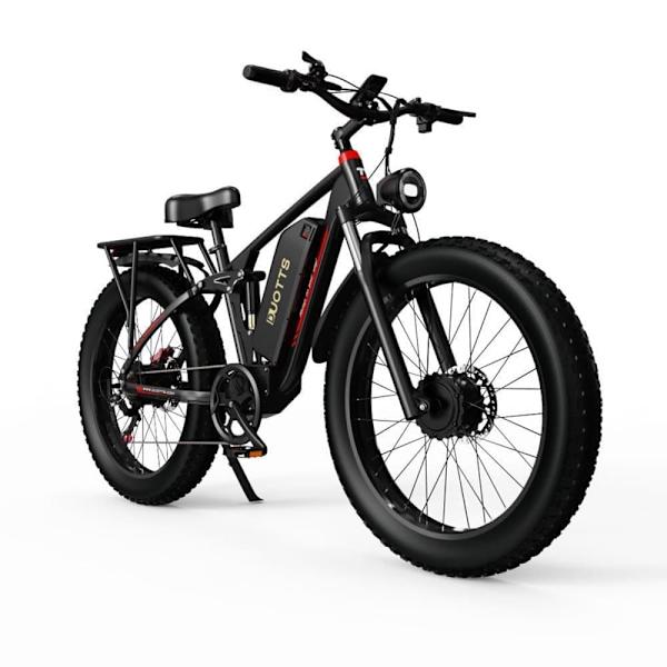 Elcykel DUOTTS S26, 26-tums feta däck, 750W*2 motorer, smart app