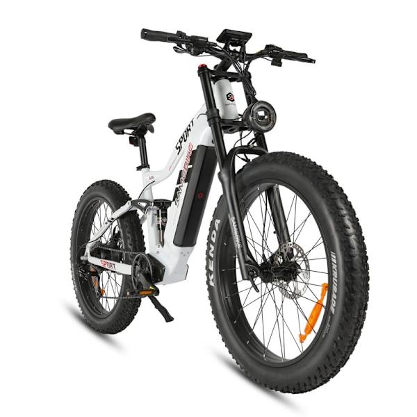 Sähköpyörä maastoon SAMEBIKE RSA08-II, moottori 1000 W, maks. 45 km/h