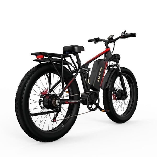 Elcykel DUOTTS S26, 26-tums feta däck, 750W*2 motorer, smart app