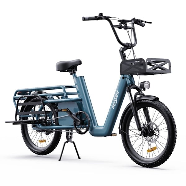 Ladcykel OneSport OT01, 20", Longtail, 650W motor 48V 27Ah batteri 25 km/t