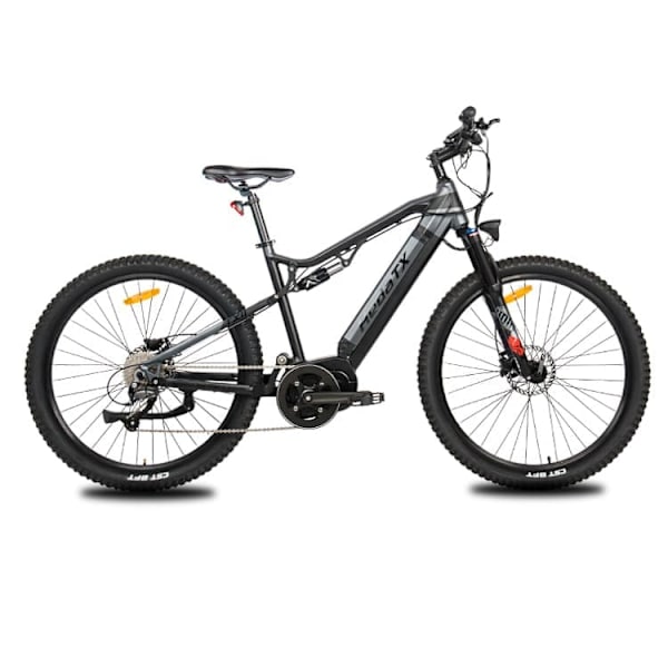 Elektrisk mountainbike HedaTX TX11, 27,5", 500W midtermotor, 48V 15Ah batteri