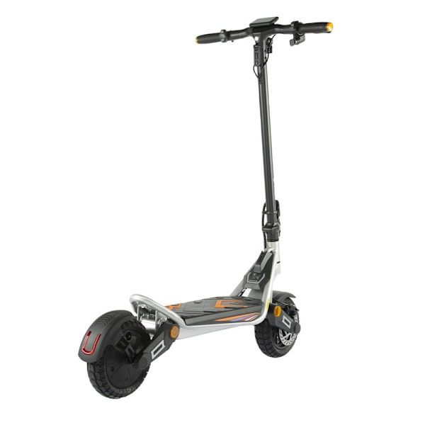 El-scooter KuKirin A1, motor 48V 800W, 13Ah batteri, rækkevidde 45 km, sølv