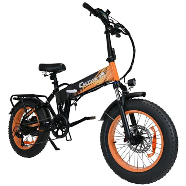 Sammenklappelige elcykler CHEEVALRY CF1000, 1000W 48V 20Ah, Terrængående