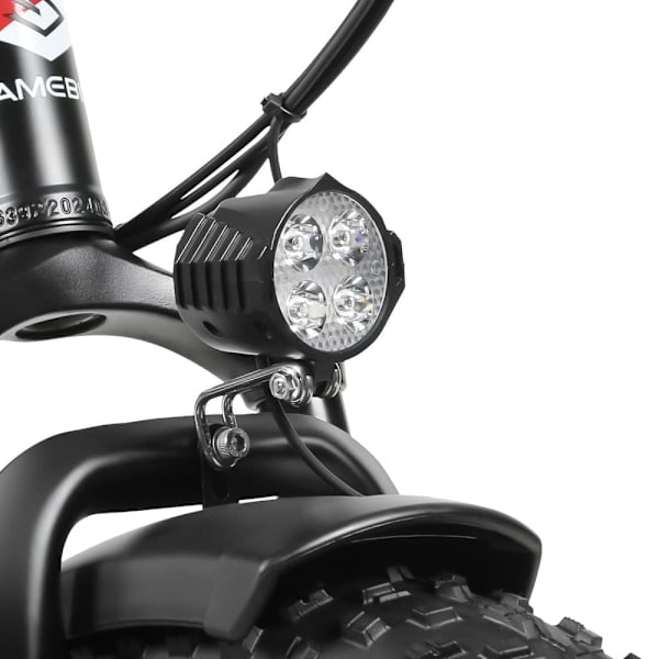 Taittuva sähköpyörä SAMEBIKE LOTDM200-II, moottori 750W 48V, älykäs NFC