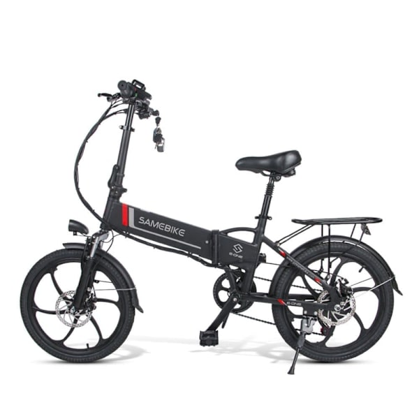 Bærbar foldbar elcykel Samebike 20LVXD30, motor 48V 350W, 20"