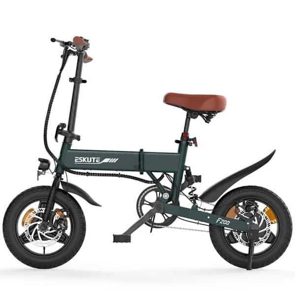 ESKUTE F200 14" Mini Foldbar Elcykel 250W Motor 36V 7.8Ah Batteri