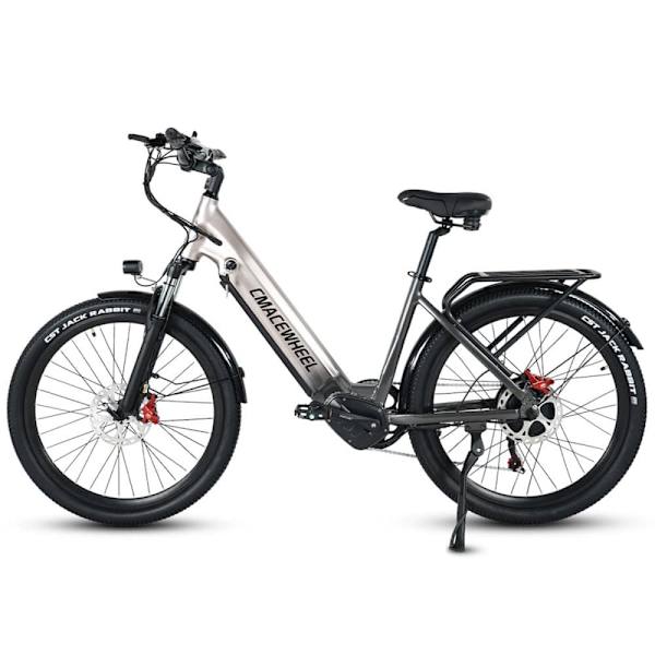 Sähköpyörä työmatkakäyttöön CMACEWHEEL L26, 26", 950W 48V 17Ah Vaaleanharmaa
