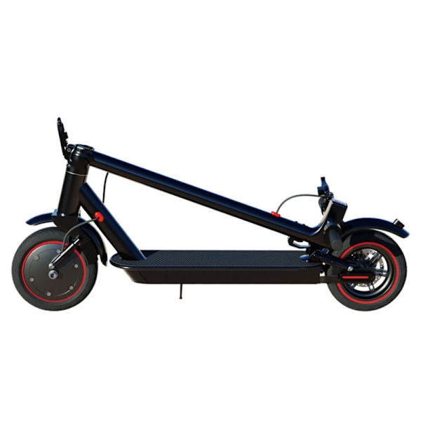 Ultralätt elsparkcykel AOVO T1 Pro, motor 36V 350W 36V, svart