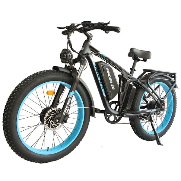 Elcykel ORLMS V3, Daul-motor 52V 2000W, batteri 52V 25AH