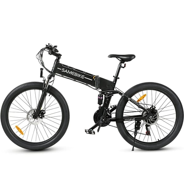 Taittuva sähkömaastopyörä SAMEBIKE LO26-II-FT, 900W 48V 14Ah, hydraulinen jarru