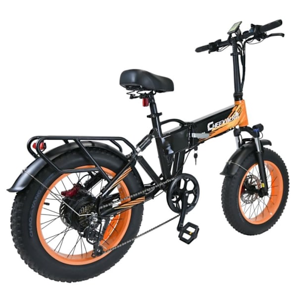 Sammenklappelige elcykler CHEEVALRY CF1000, 1000W 48V 20Ah, Terrængående