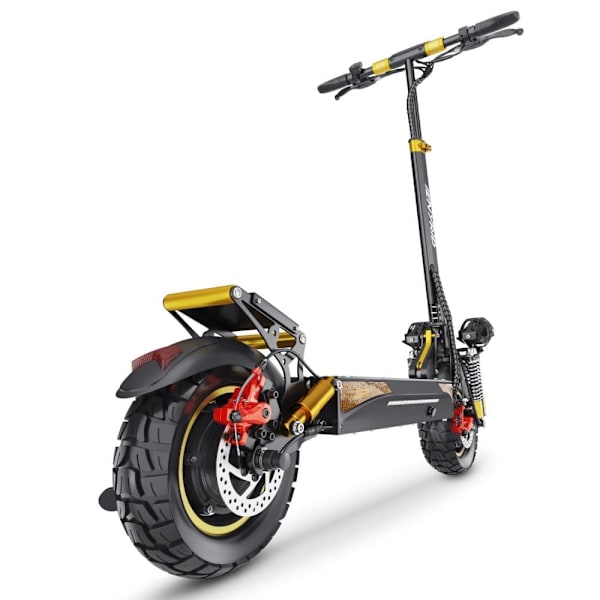 El-scooter med siddeplads IENYRID ES6, 1000W*2 motor, 48V 20,8Ah batteri, foldbar