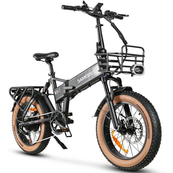 Sähkömaastopyörä SAMEBIKE XWLX09-II, moottori 1000 W, akku 48 V 15 Ah, kokoontaitettava