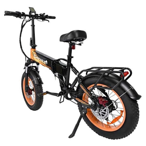 Sammenklappelige elcykler CHEEVALRY CF1000, 1000W 48V 20Ah, Terrængående