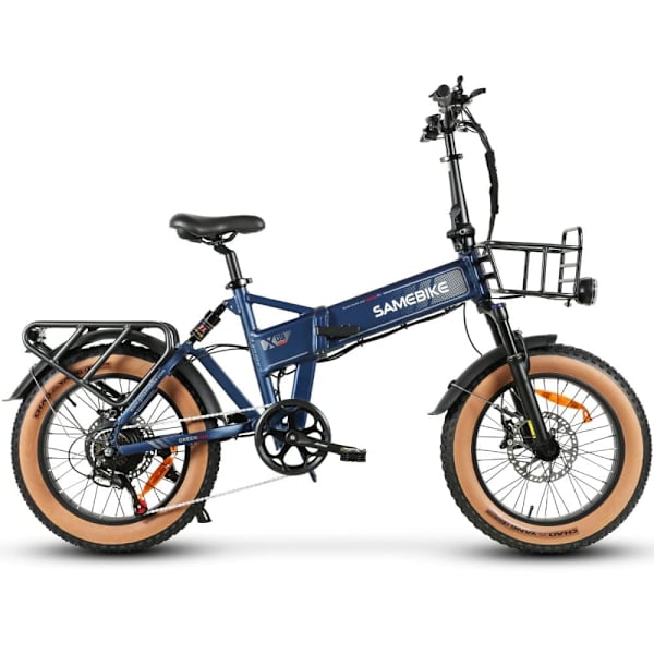 Sähkömaastopyörä SAMEBIKE XWLX09-II, moottori 1000 W, akku 48 V 15 Ah, kokoontaitettava