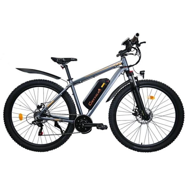 Keskiajoinen sähköpyörä Cheevalry C29 PRO, 500W 48V, harmaa