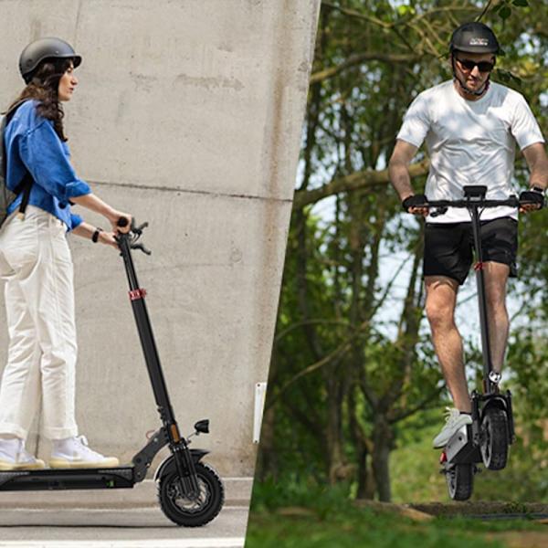 El-løbehjul iSinwheel T4 - 10" - 500W 48V 12.5Ah - APP-styring
