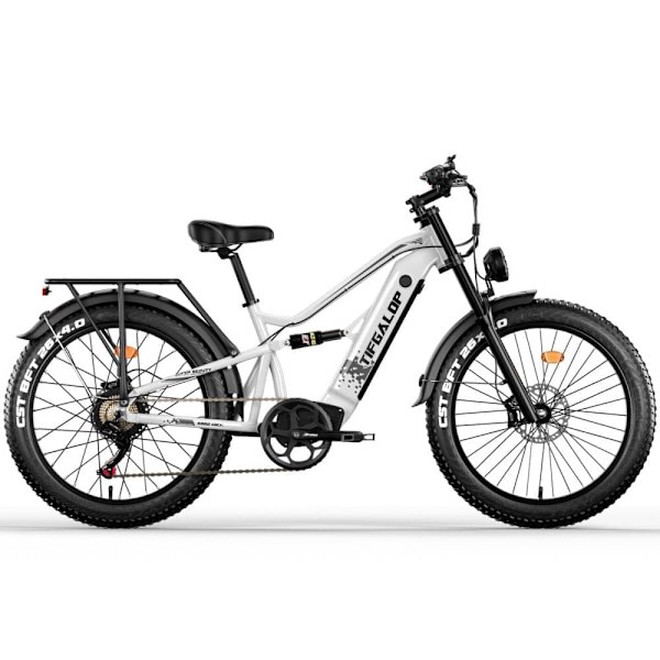 Tifgalop ES7 26" Elcykel med store dæk 750W 52V 19Ah Rækkevidde 40-90 km