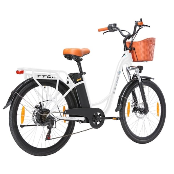 Elcykel til byen TTGO YY-26ST, 350W 36V 14.5Ah, Shimano 6S