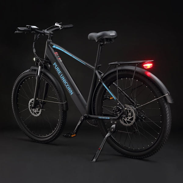 PURE UNICORN U3 29" sähkömaastopyörä, 750W 48V 12.8Ah, musta