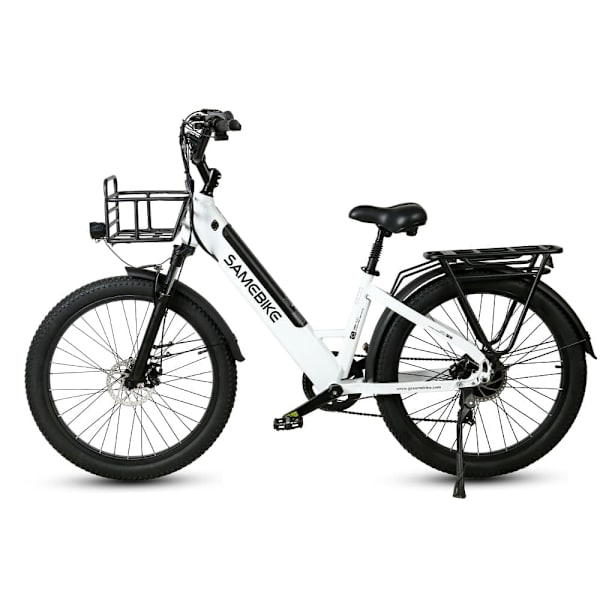 SAMEBIKE RS-A01 Plus 26" elektrisk stadscykel, motor 48V 750W, 14AH batteri