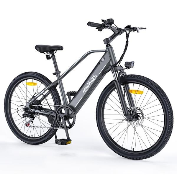 Elcykel för mountainbikes för herrar, HillMiles MileTrail 1, motor 36V 250W, med toque, blå