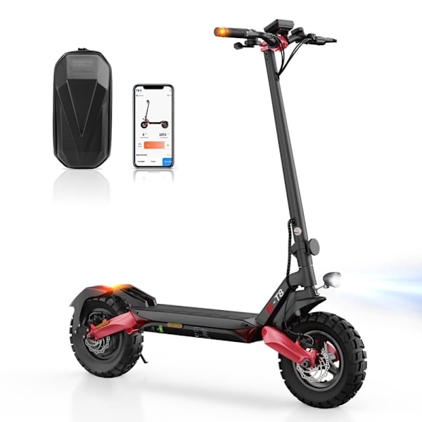 Maastosähköpotkulauta iSinwheel T8 - 10" - 1200W 42V 15Ah - Sovellusohjaus