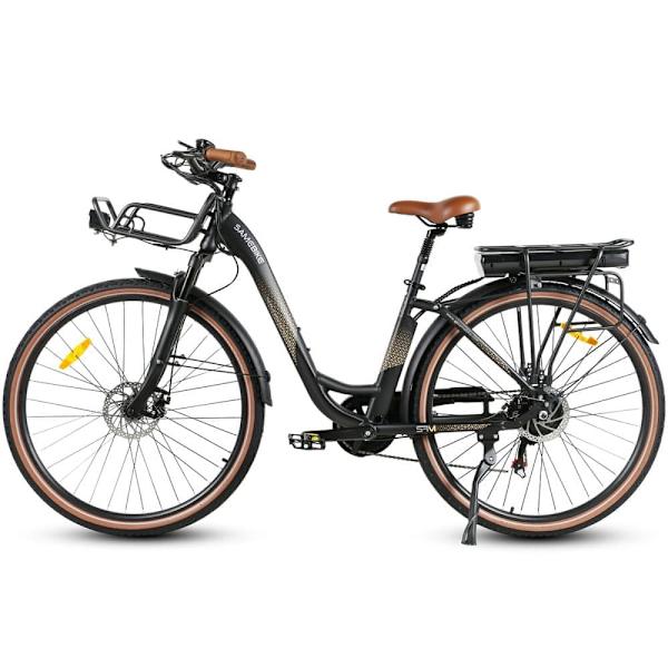 City Leisure Elcykel SAMEBIKE RS-A07, 500W 36V 13Ah Svart