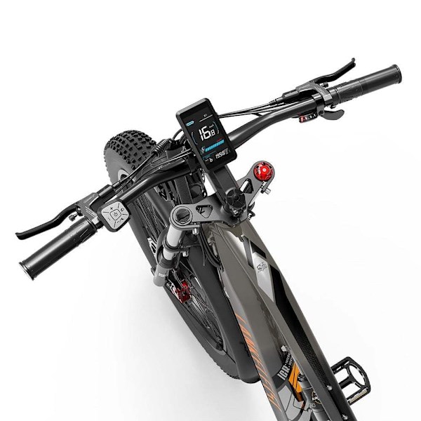 Terrængående elcykel LANKELEISI MG800Max, 2000W dobbeltmotor, 26″ tykke dæk, 20Ah batteri